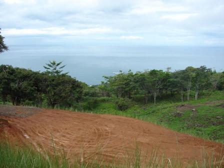 One Acre Ocean View Lot on Hilltop in Dominical
