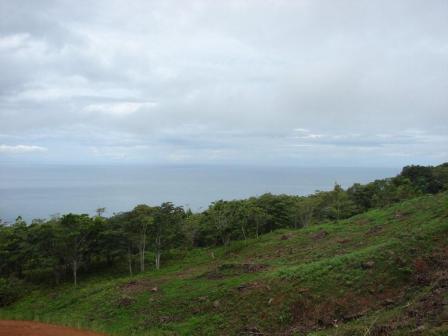 One Acre Ocean View Lot on Hilltop in Dominical