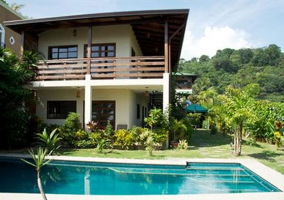 Busy Oceanfront Surf Lodge for Sale Right On the Beach in Jaco