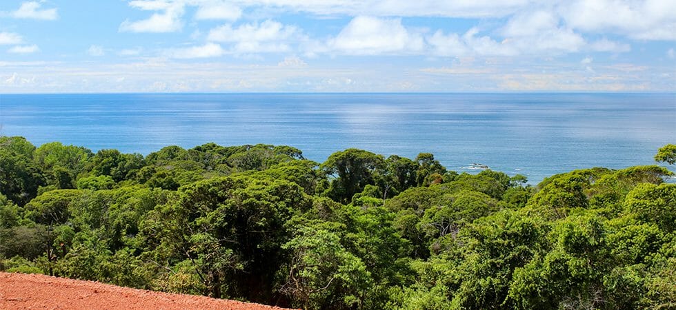 Home Building Site near Dominical with Panoramic Ocean View