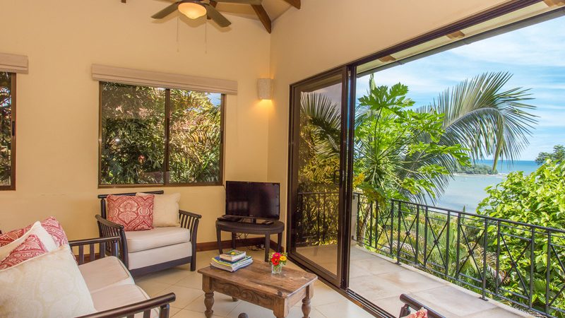 Luxury Two Bedroom Beach Villa Above Dominicalito Bay