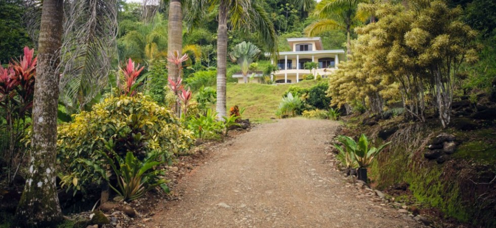 5 Bedroom Luxury Ocean View Hillside Home On 6 Tropical Acres