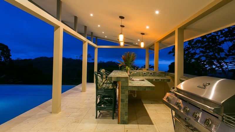 High End Hillside Vacation Home In Lagunas Above Dominical