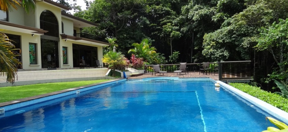 Luxury Home In Platanillo With 55 Acres Of Private Rainforest Reserve