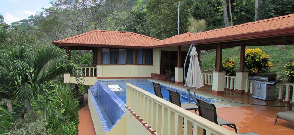 Ocean View Home In Dominical Within Walking Distance To The Beach