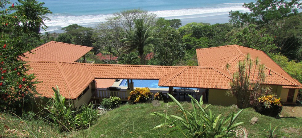 Ocean View Home In Dominical Within Walking Distance To The Beach