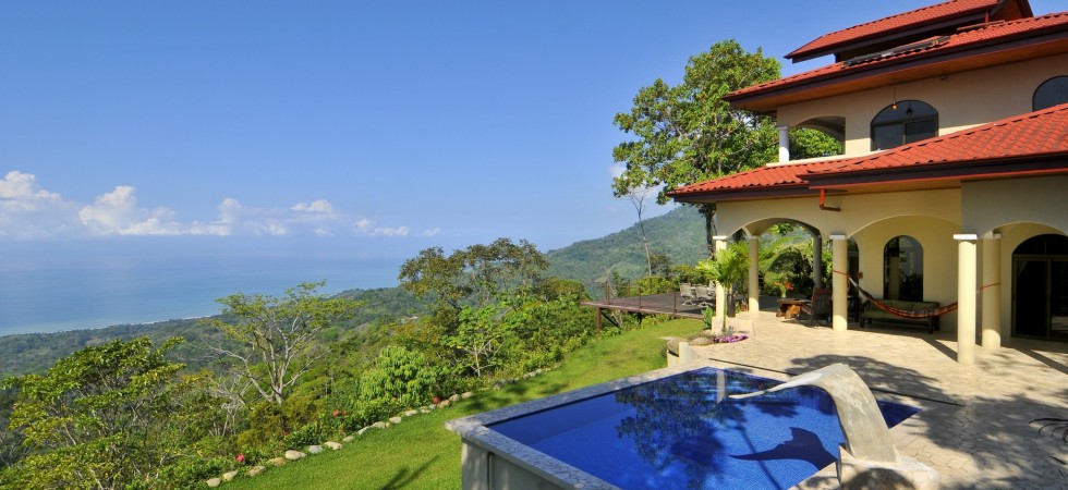 High Quality Home In Uvita With Spectacular Whale's Tail Ocean View
