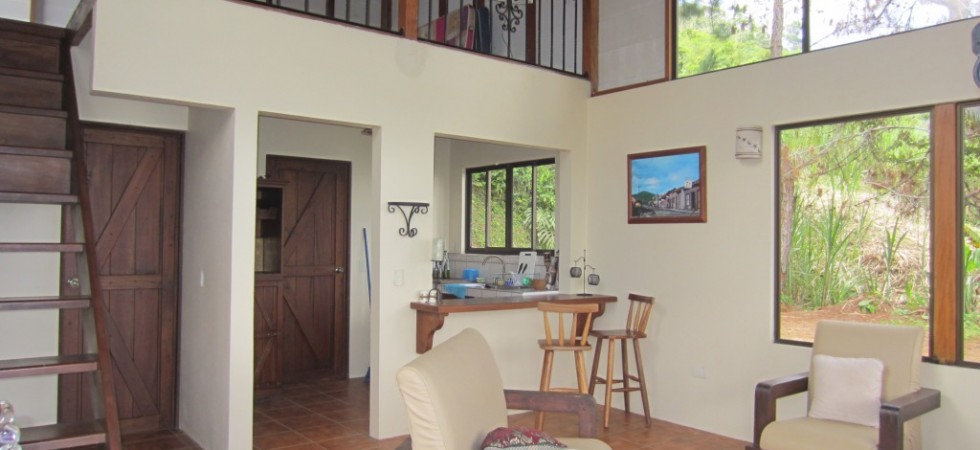 Getaway Mountain Home On 2 Acres Above San Isidro With City Views