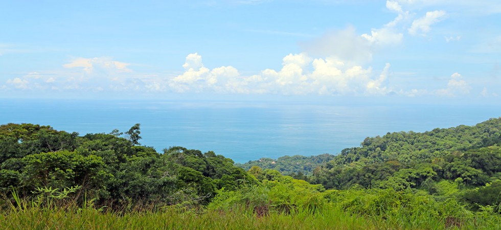 Ocean View Home Site In An Exclusive Community Above Dominical