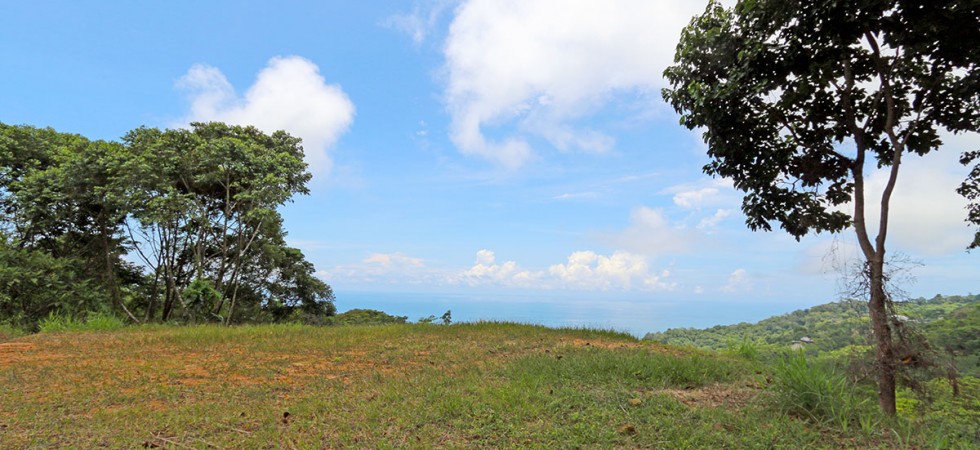 Ocean View Home Site In An Exclusive Community Above Dominical
