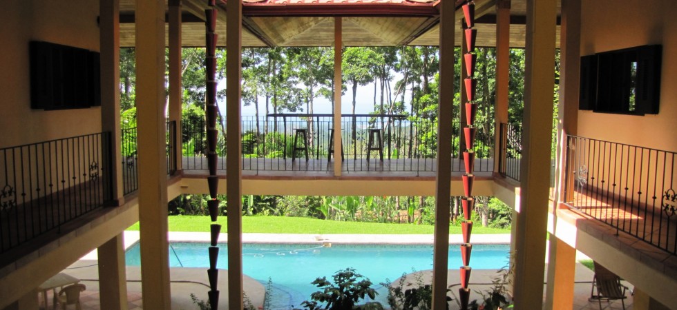 Uvita Vacation Home Plus Guest House With Ocean And Waterfall Views