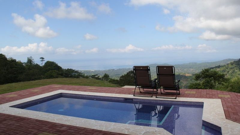 Home In The Mountains Above Ojochal With Panoramic Ocean Views