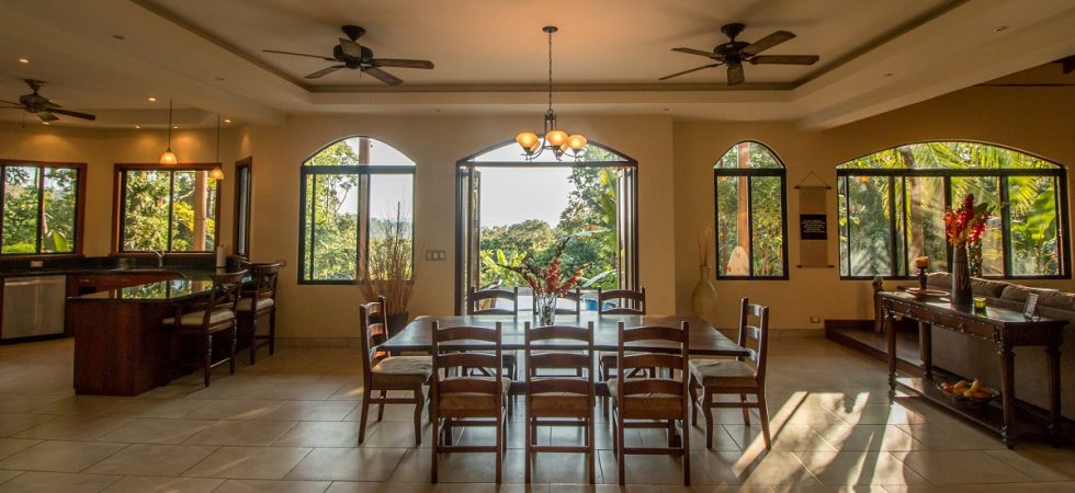 Tropical Home In Uvita With Ocean View And A Trail Leading To A River