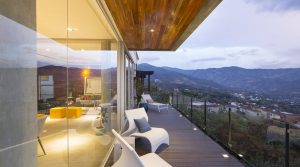 New Modern Home In Escazu With Beautiful San Jose City Light Views