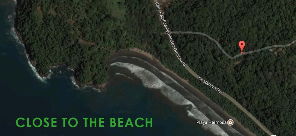 Home Building Site Close to the Shores of Playa Hermosa Near Uvita