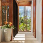 Unique Bamboo Hallway