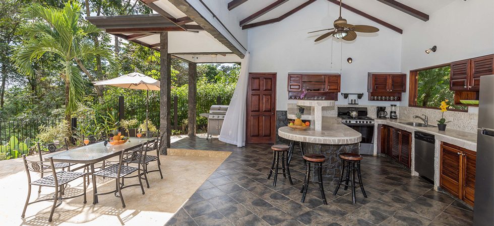 Gated Ocean View Home in Uvita with a Private Rainforest Setting