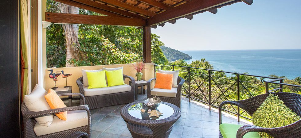 Ocean View Vacation Rental Home in a Manuel Antonio Beachfront Resort
