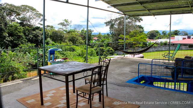 Covered Back Patio