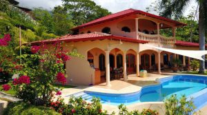 Rainforest Villa and Optional Guest House with Whitewater Ocean Views