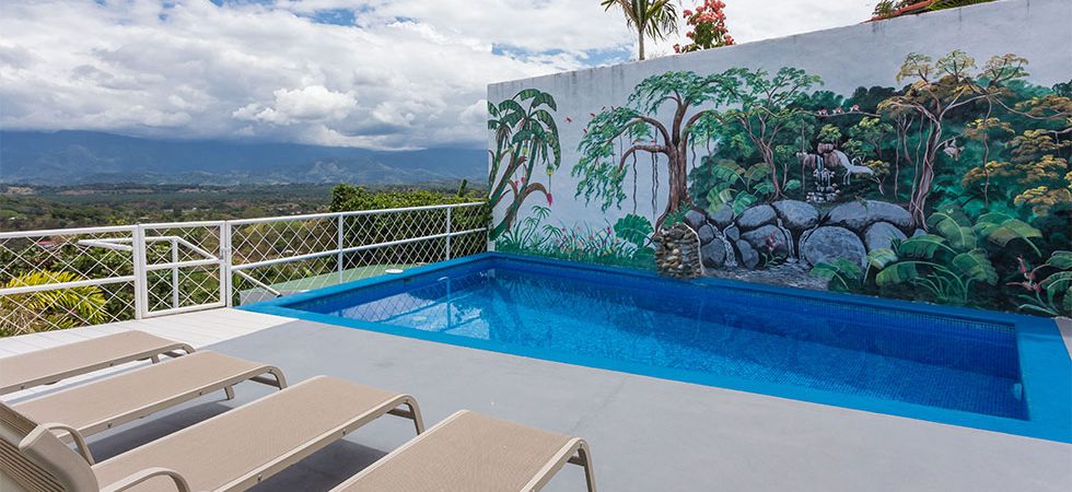 Home Outside of Quepos Marina with Magnificent Views Over the City