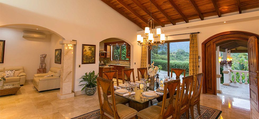 Magnificent Home in Ojochal Overlooking the River Mouth