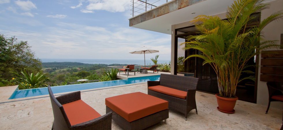 Modern Tropical Home in Uvita With Pool and Whales Tail Ocean View