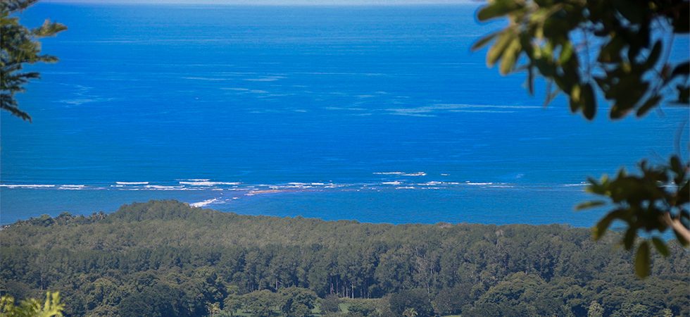 Ocean View Lot with Cabina Overlooking the Whale’s Tail in Uvita