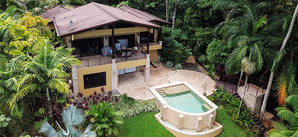 Turn Key Ocean View Home in Gated Community Above Uvita