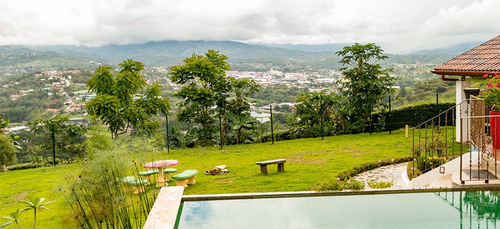 Casa Amor Residence with City Light Views above San Isidro