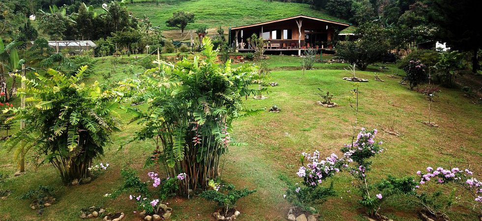 Mountain Home with Organic Orchards and Waterfalls near Chirripo