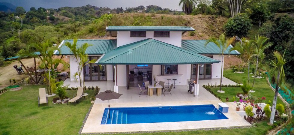 Newly-Built Modern Home With Bountiful Ocean View In Ojochal