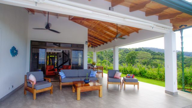 Covered Outdoor Lounge