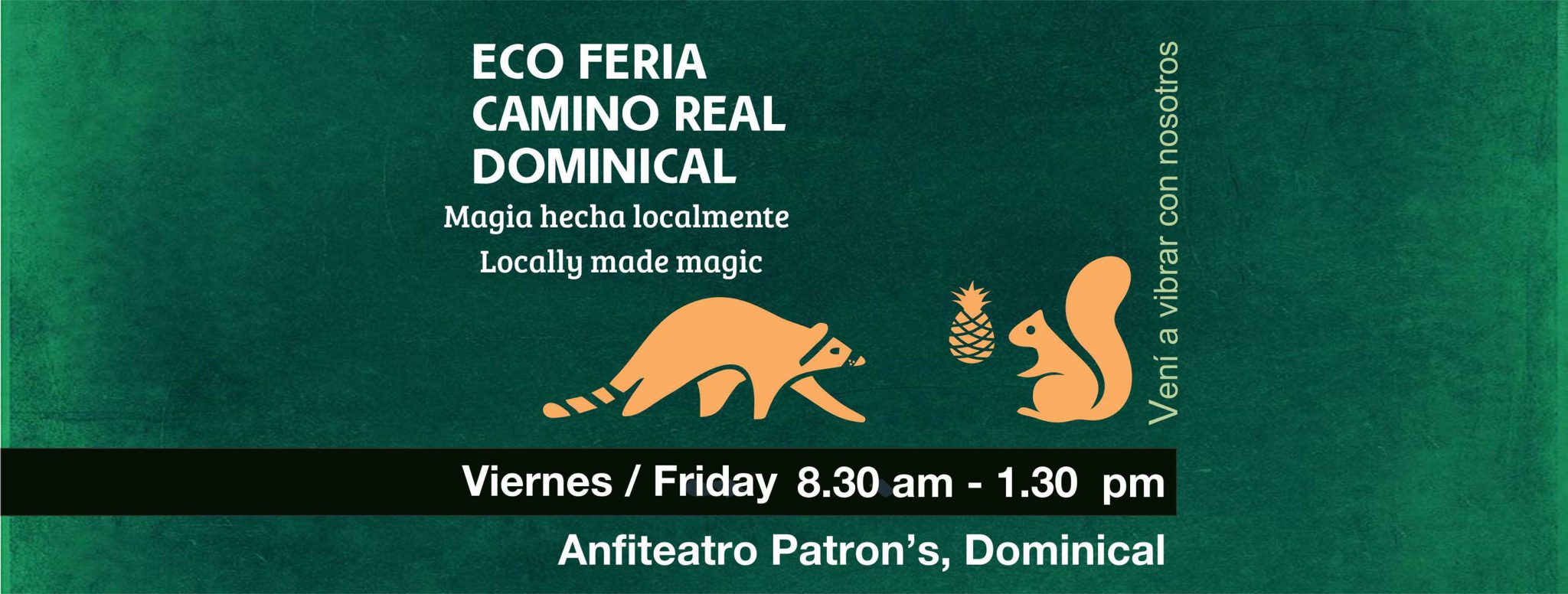Shop Local at the Friday “Eco Feria” Organic Farmer’s Market in Downtown Dominical