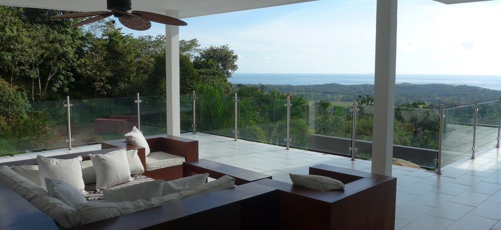 Furnished Villa with Whales Tail Ocean View Near Uvita & Dominical