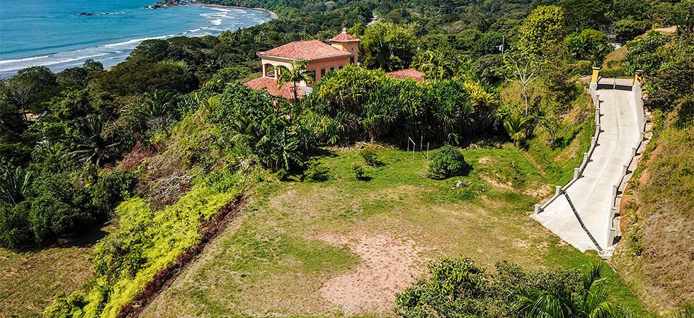 Panoramic Ocean View Lot in Private Community in Dominicalito