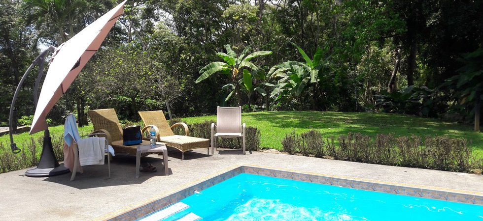Charming Home with Gardens, Pool and Ocean View in Ojochal