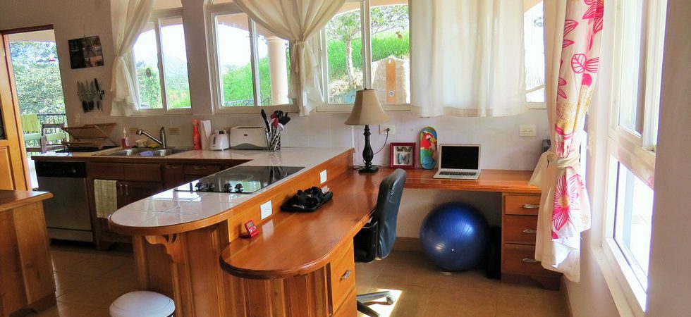 Three Bedroom Owner's Home with Separate Rental Duplex in Ojochal