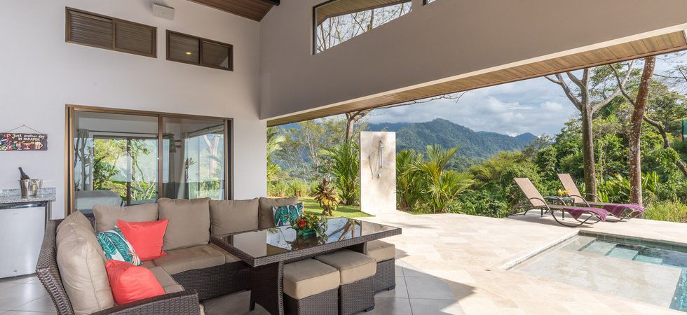 New Luxury Home in Uvita with Amazing Whale's Tail Ocean Views