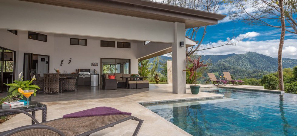 New Luxury Home in Uvita with Amazing Whale's Tail Ocean Views