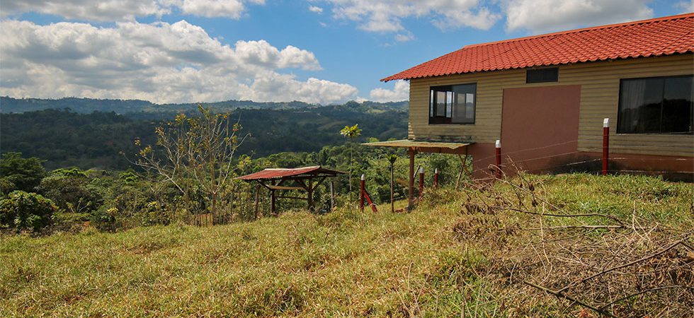 Mountain Home on 13 Acres with Working Farm close to San Isidro
