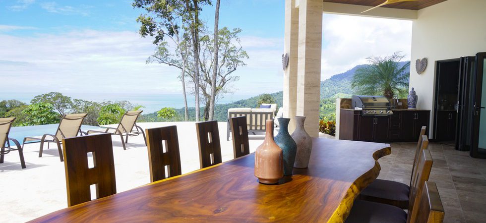New Turnkey Luxury Home with Gorgeous Ocean Views Near Uvita