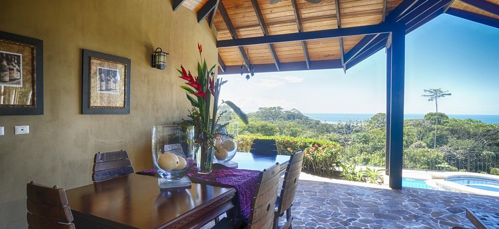 Magnificent Ocean View Villa with Private Guest House in Ojochal