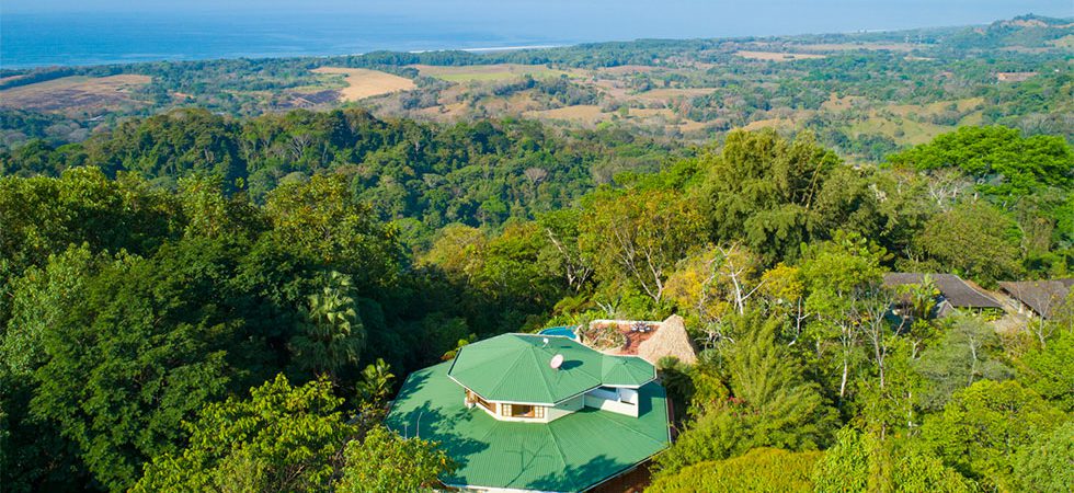 Ocean View Home Perched Above a Rainforest Nature Reserve in Hatillo