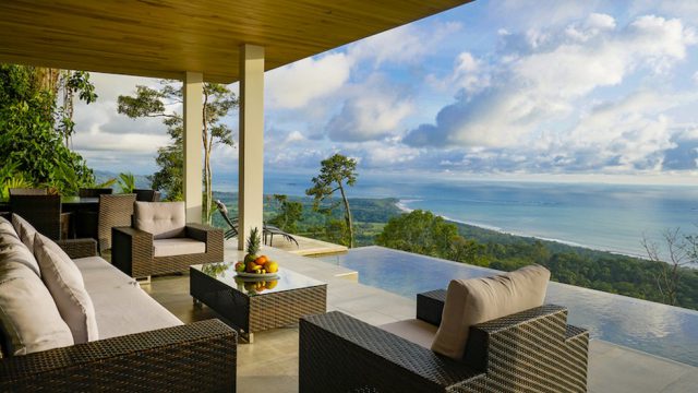 Covered Outdoor Lounge