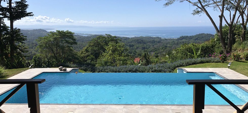 New Ocean View Home with an Infinity Edge Pool in Ojochal