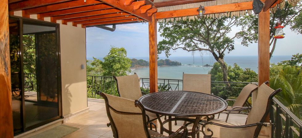 Whitewater Ocean View Villa in Canto del Mar Above Dominicalito Bay