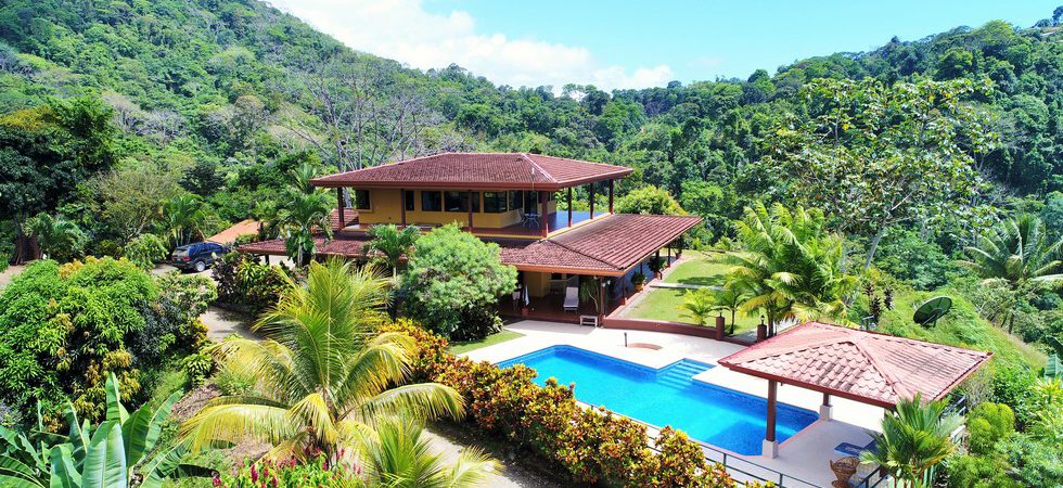 Hilltop Dream Home in Ojochal with Majestic Mountain and Ocean Views