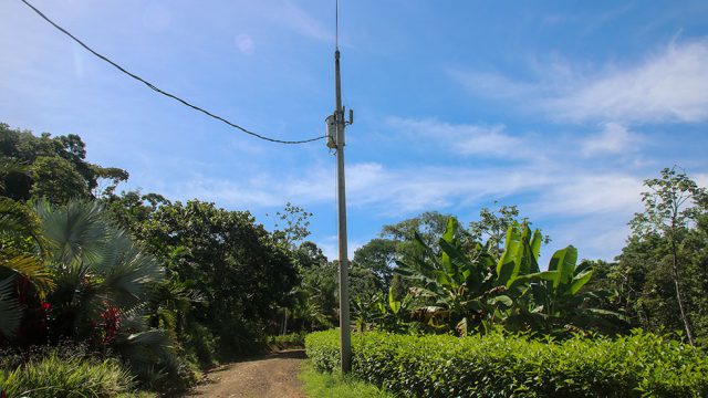 Electricity Along Road