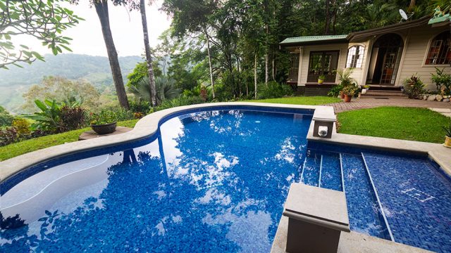 Tropical Pool Area